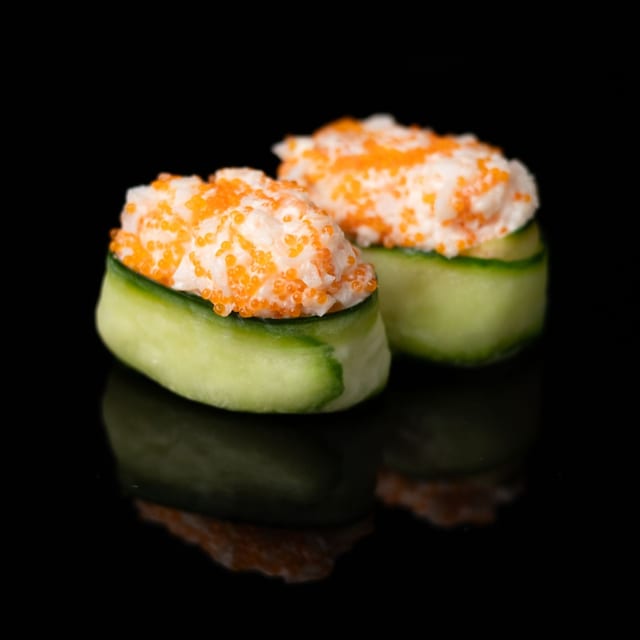 Gunkanmaki Shrimps.