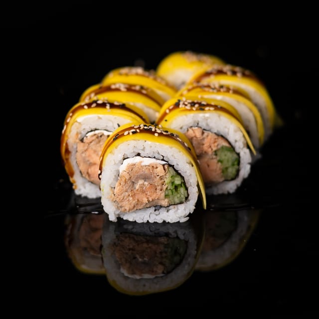 Sweet Salmon Roll.