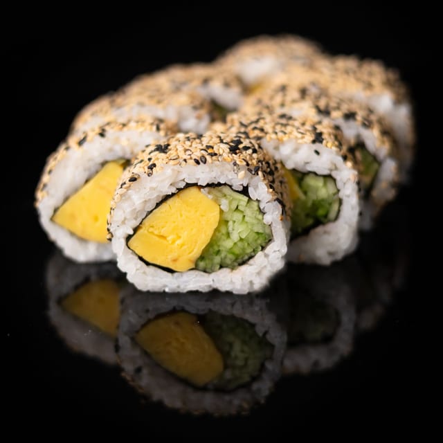 California Vegetarian in Sesame Roll.
