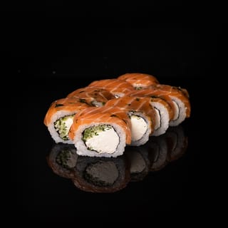 Philadelphia Gravlax Salmon Roll