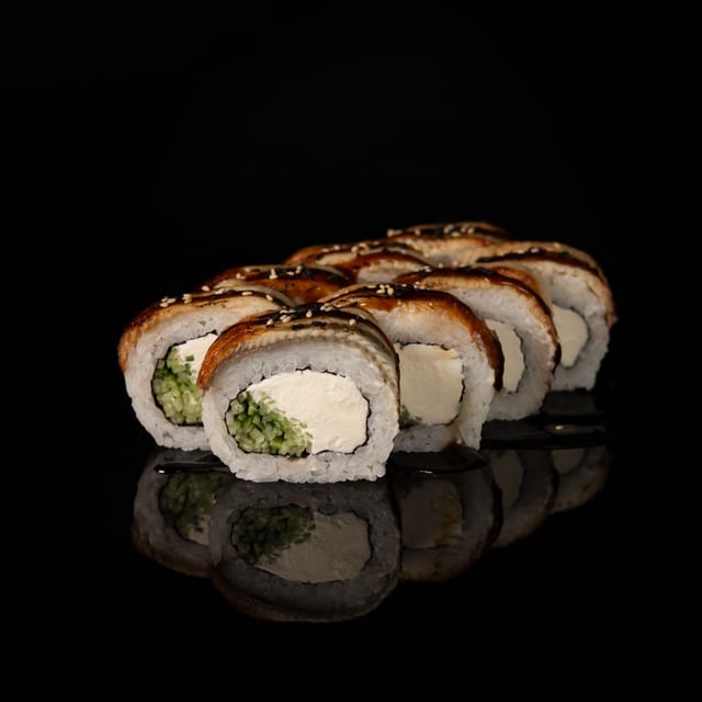 Philadelphia Eel Roll.
